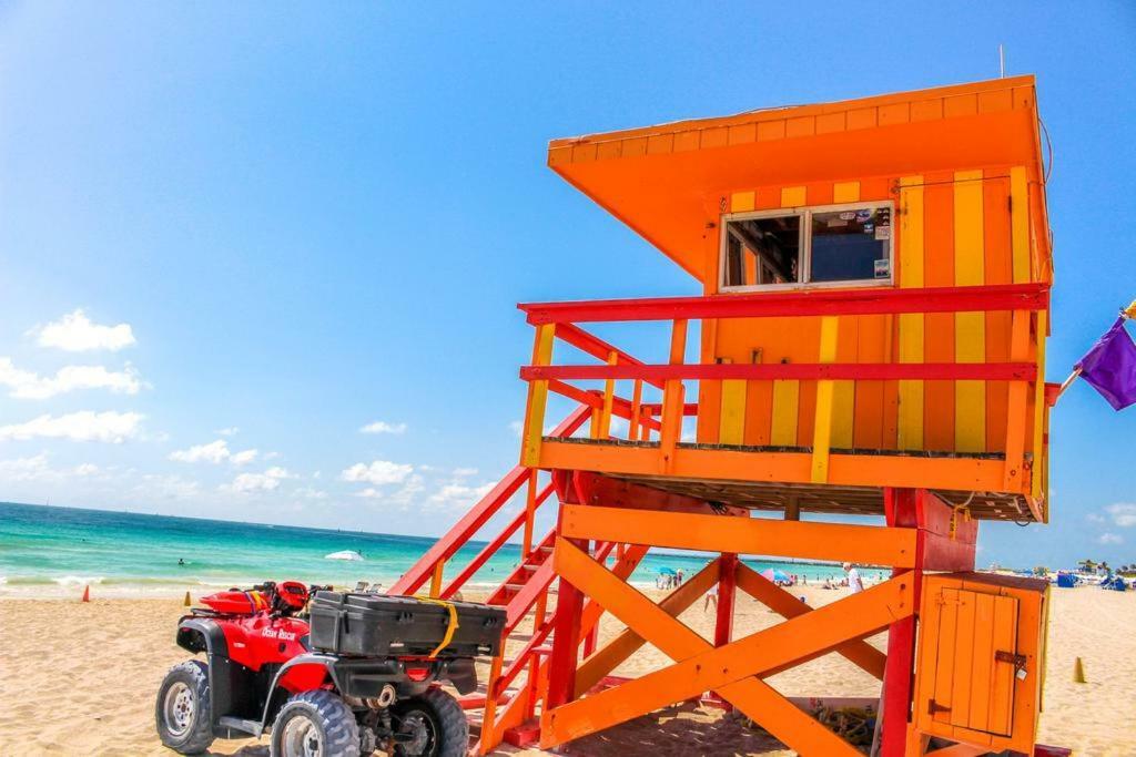 2 Bedroom 2 Bath With Patio On 11Th Collins Ave Miami Beach Esterno foto